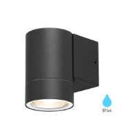 Imagine Corp de perete rotund gri cu dulie 2xGU10