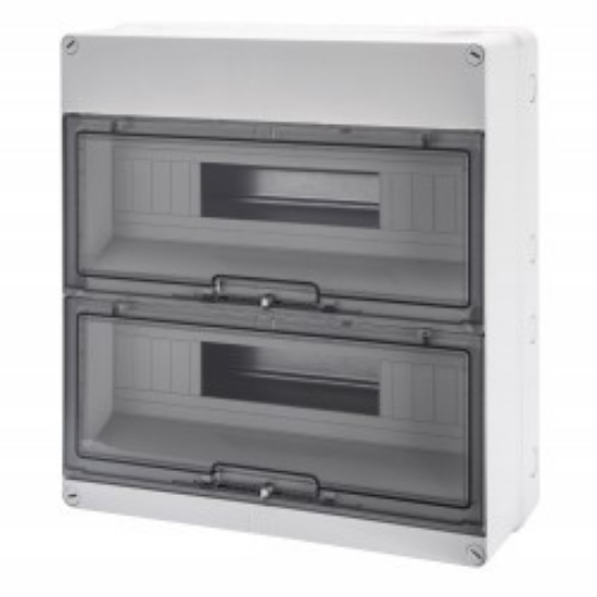 Imagine Tablou electric aplicat, 24 module (2x12M), IP40, Comtec