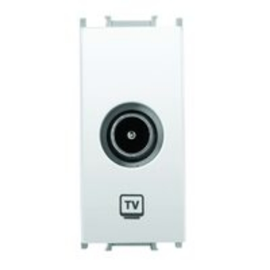 Imagine Priză TV de trecere 8dB modulară albă 1M Panasonic Thea