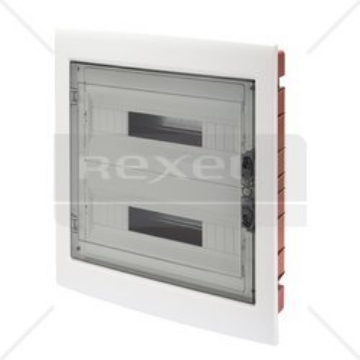 Arată detalii pentru Tablou electric încastrat 12 module Gewiss GW40605 Imagine Tablou electric încastrat 12 module Gewiss GW40605