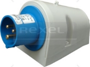 Imagine Stecher industrial 3P 16A 220V IP44