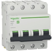 Imagine Siguranță automată 4P 16A 4,5kA curba C Easy9 Schneider Electric