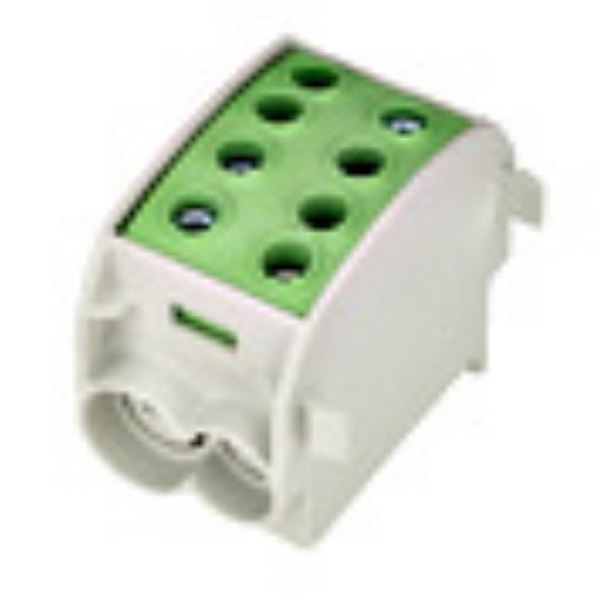 Imagine Clema de derivație izolată Schrack Technik IK026330, cablu Cu, 70mmp, 1P, verde