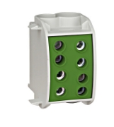 Imagine Clema de derivație izolată Schrack Technik IK026330, cablu Cu, 70mmp, 1P, verde