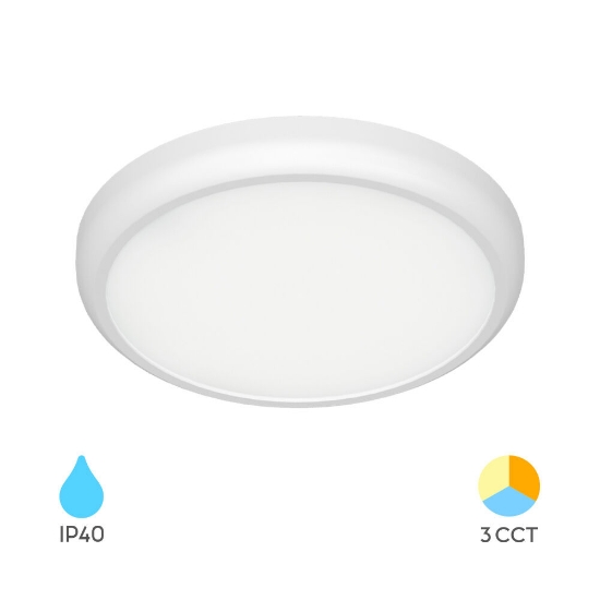 Imagine Spot LED Rotund PT 20W 2000lm 3in1 Alb F:225mm IP40