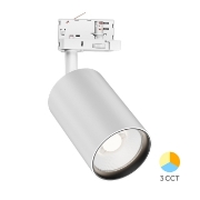 Imagine Spot LED pe șină P15, Alb, 3 în 1, 15W, 1560lm, Monofazic, Braytron