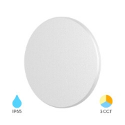Imagine Corp LED PALERMO 10W-3in1 IP65 D180mm Alb