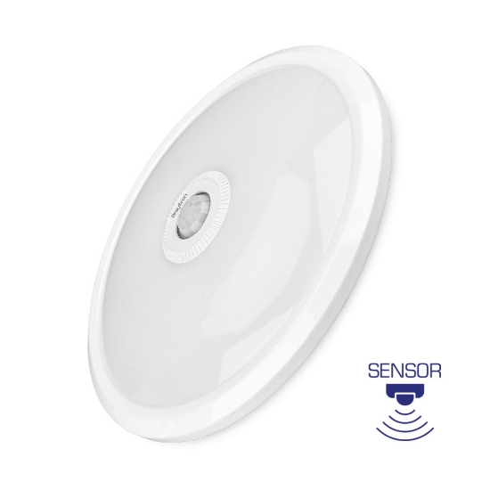 Imagine Corp LED PALERMO 10W-3in1 IP65 D180mm Alb