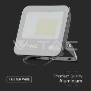 Imagine Proiector LED V-TAC 50W cu cip Samsung, lumină rece 6500K, negru, 5 ani garanție