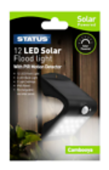 Imagine Lampă solară Cambooya cu senzor CDU SLEDSL1PKB6 STATUS