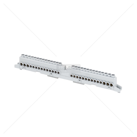 Imagine Bara de nul și împământare izolată (1x25)+(7x10) Gewiss GW40401