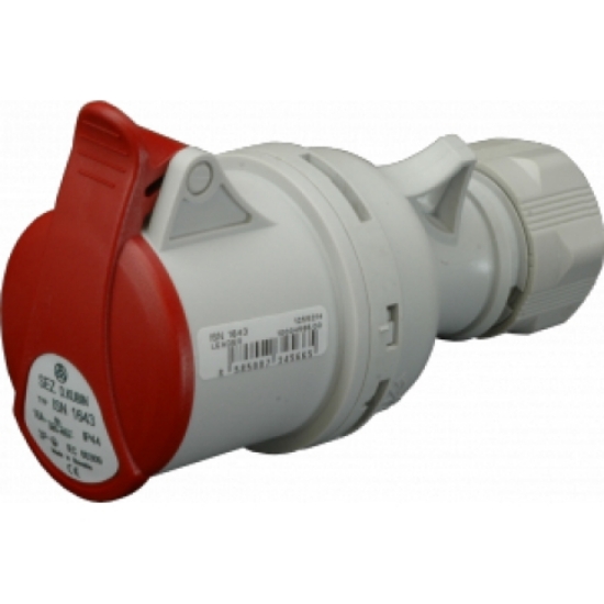 Imagine Priză industrială mobilă 5P 16A 400V IP44 ISN 1653