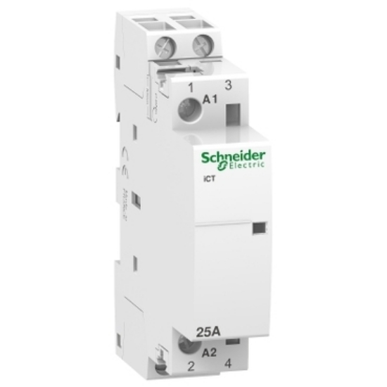 Imagine Contactor modular Schneider A9C20732, 25A, 2P 230/240 V c.a. 2NO