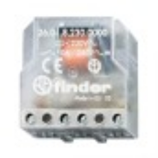 Imagine Releu pas cu pas Finder, montare în doză, 2 secvențe, 230V CA, 2ND, 10A