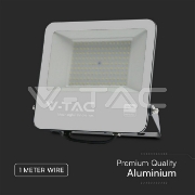 Imagine Proiector LED V-TAC Chip Samsung SMD Slim 100W Lumină Rece Negru Cablu 1m 5 Ani Garanție
