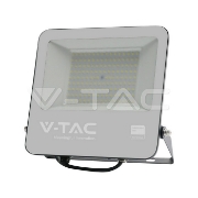 Imagine Proiector LED V-TAC Chip Samsung SMD Slim 100W Lumină Rece Negru Cablu 1m 5 Ani Garanție
