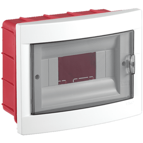 Imagine Tablou electric încastrat 8 module IP40 Viko