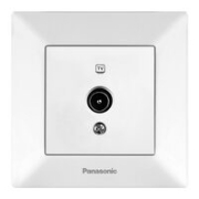 Imagine Priză TV de trecere 12dB Arkedia Panasonic Alb