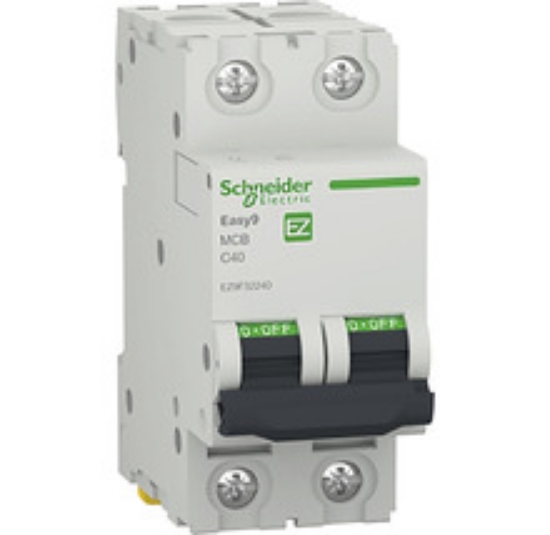 Imagine Siguranță automată Schneider Electric Easy9 2P 40A, curba C, 4.5 kA