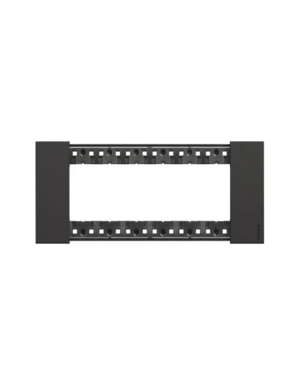 Imagine Rama ornament Bticino Living Now 6M Neagră KA4806KG