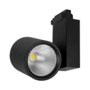 Imagine Spot LED Rotund PT 20W 2000lm 3in1 Negru F:225mm IP40