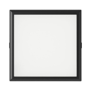 Imagine Plafonieră LED Pătrată 20W 2000lm 3in1 Negru IP40