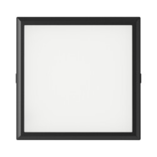 Imagine Plafonieră LED Pătrată 20W 2000lm 3in1 Negru IP40