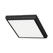 Imagine Plafonieră LED Pătrată 20W 2000lm 3in1 Negru IP40
