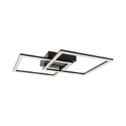 Imagine Plafonieră LED Pătrată 20W 2000lm 3in1 Negru IP40