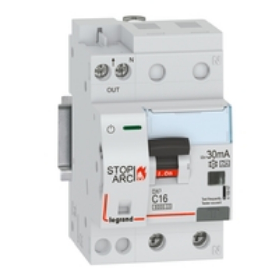Imagine Disjunctor diferențial Legrand DX³ Stop Arc 1P+N C16 30mA