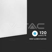 Imagine Panou LED V-TAC 40W 600x600 PMMA 120Lm/W VT-6060-6 4000K 4950lm