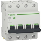 Imagine Siguranță automată Schneider 4P 20A C 4.5kA IP20 EZ9F32420