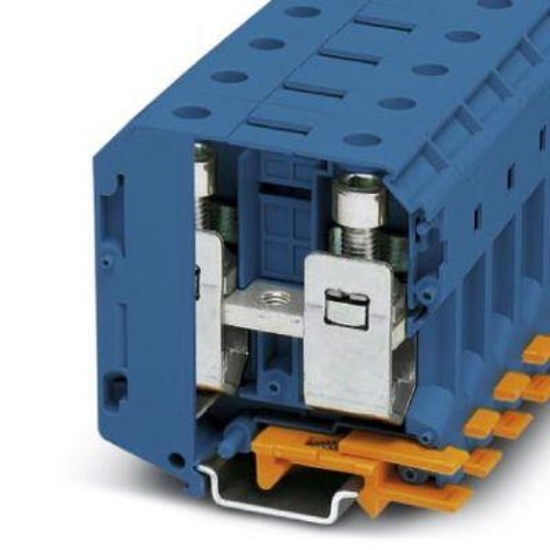 Imagine Conector șină DIN PHOENIX CONTACT UKH 70 BU 70mm², albastru