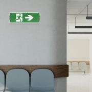 Imagine Lampă Indicator în Jos EXIT de Urgență