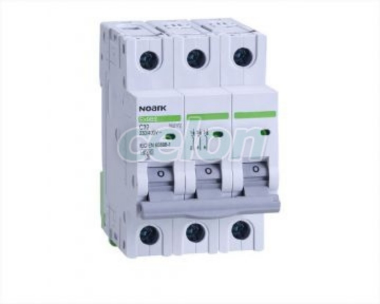 Imagine Siguranță automată modulară Noark 3P+N 20A curba C 4.5kA