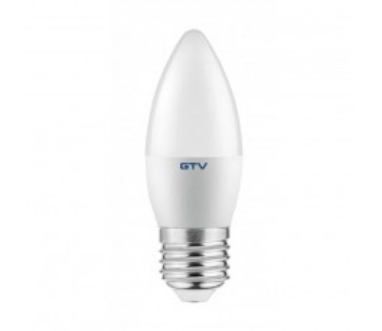 Imagine Bec LED lumânare 6W E27 470lm 4000K lumină neutră