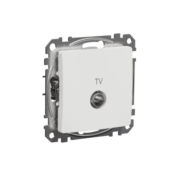 Imagine Priză TV finală 4dB alb Sedna Design