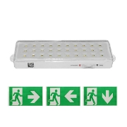 Imagine Lampă de urgență 30 LED cu baterie Li-ion, autonomie 7h - permanent
