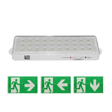 Arată detalii pentru Lampă de urgență 30 LED cu baterie Li-ion, autonomie 7h - permanent Imagine Lampă de urgență 30 LED cu baterie Li-ion, autonomie 7h - permanent