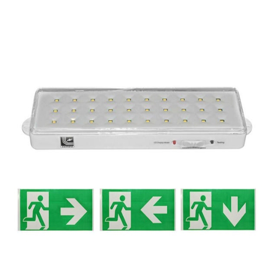 Imagine Lampă de urgență 30 LED cu baterie Li-ion, autonomie 7h - permanent