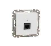 Imagine Priză RJ45 Cat5E UTP Alb Sedna Design