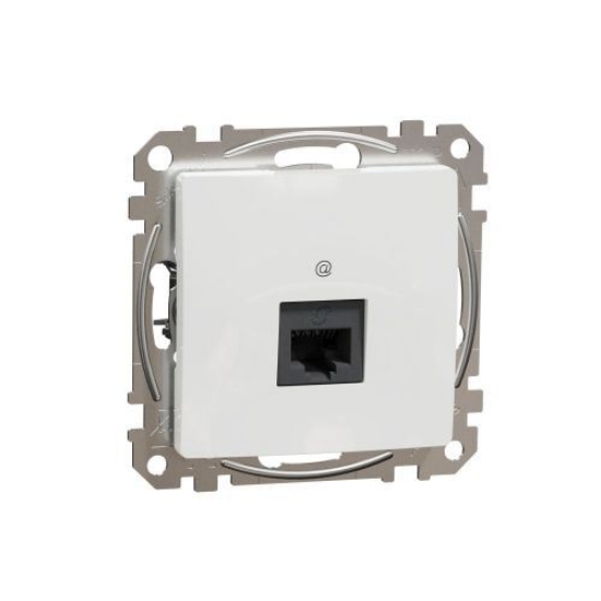 Imagine Priză RJ45 Cat5E UTP Alb Sedna Design