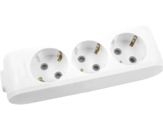 Imagine Cap prelungitor 3P schuko 16A 3500W alb Panasonic P-XB3/FF