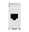 Imagine Priză calculator modulară Cat5e RJ45 1M alb Panasonic Thea Optima