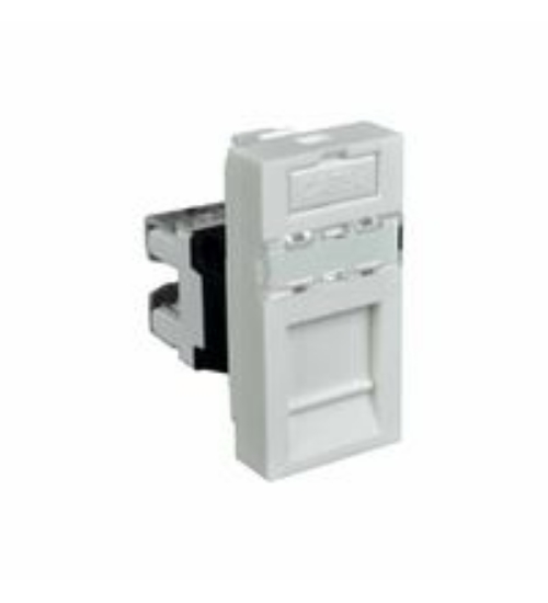 Imagine Priză calculator modulară Cat5e RJ45 1M alb Panasonic Thea Optima
