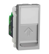 Imagine Priză calculator modulară Cat5e RJ45 1M alb Panasonic Thea Optima