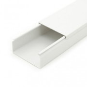 Imagine Canal cablu 80 x 60 mm, 2 m, alb, PVC ignifugat