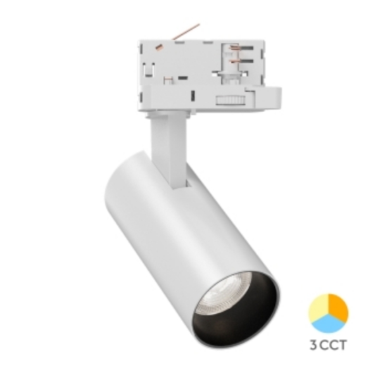 Imagine Spot LED pe șină P30 Alb 3in1 30W 2960lm Monofazic