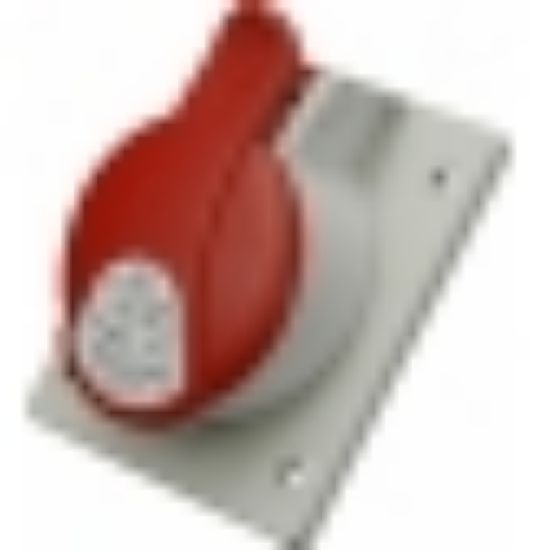 Imagine Stecher industrial încastrat 3P 16A IP44 220V