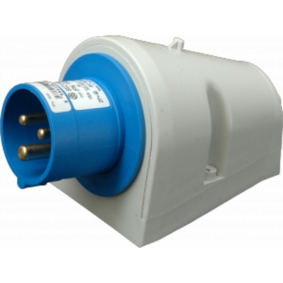 Imagine Stecher industrial încastrat 3P 16A IP44 220V